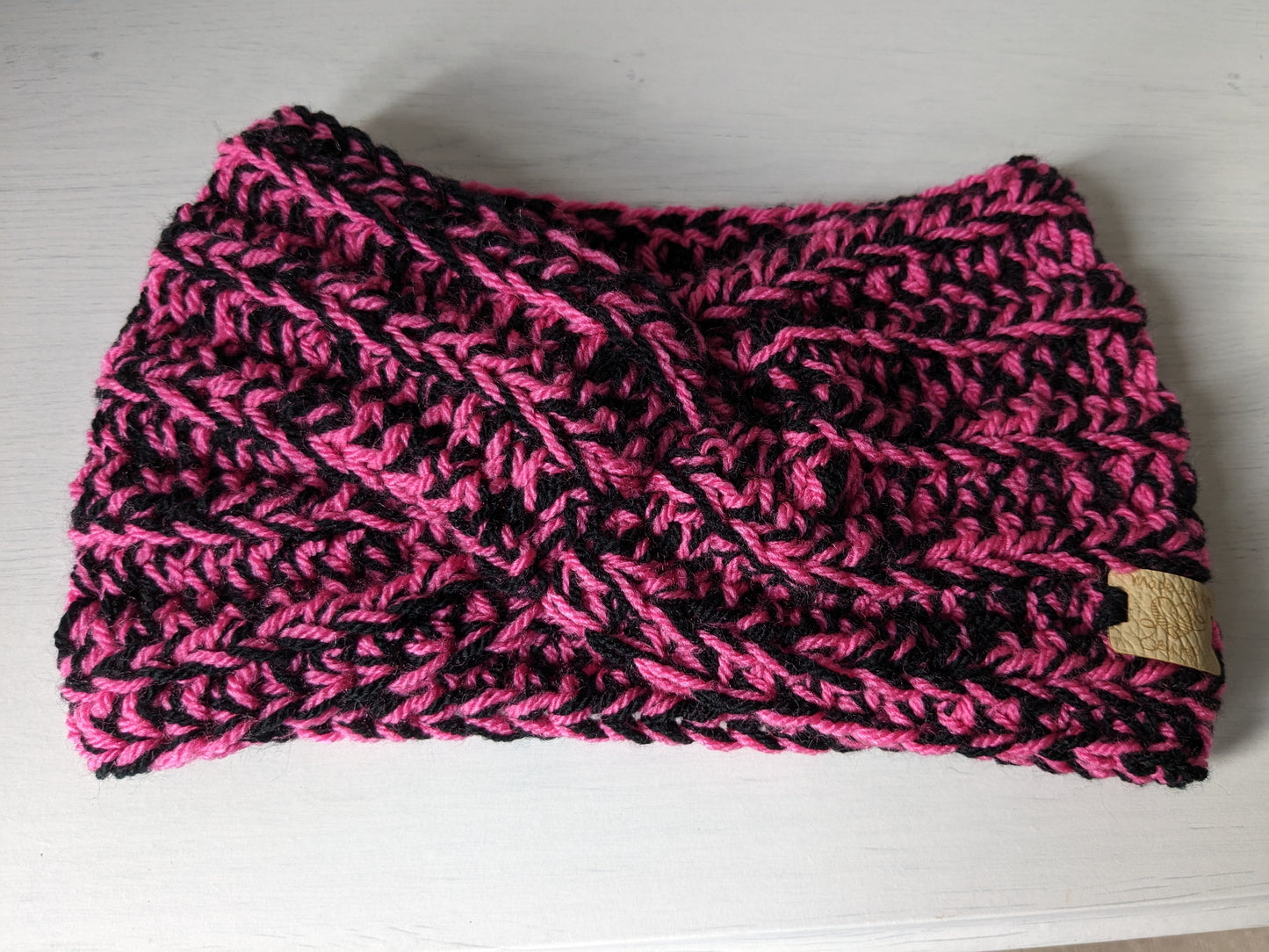 PDF Pattern: Quick and easy twisted headband - PDF crochet PATTERN