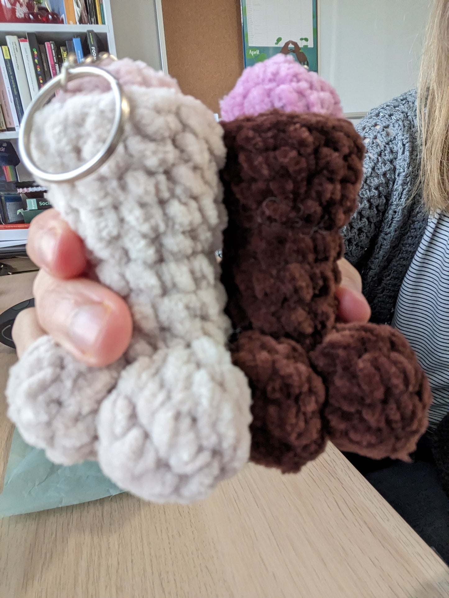 Handmade - Peekaboo Keyring