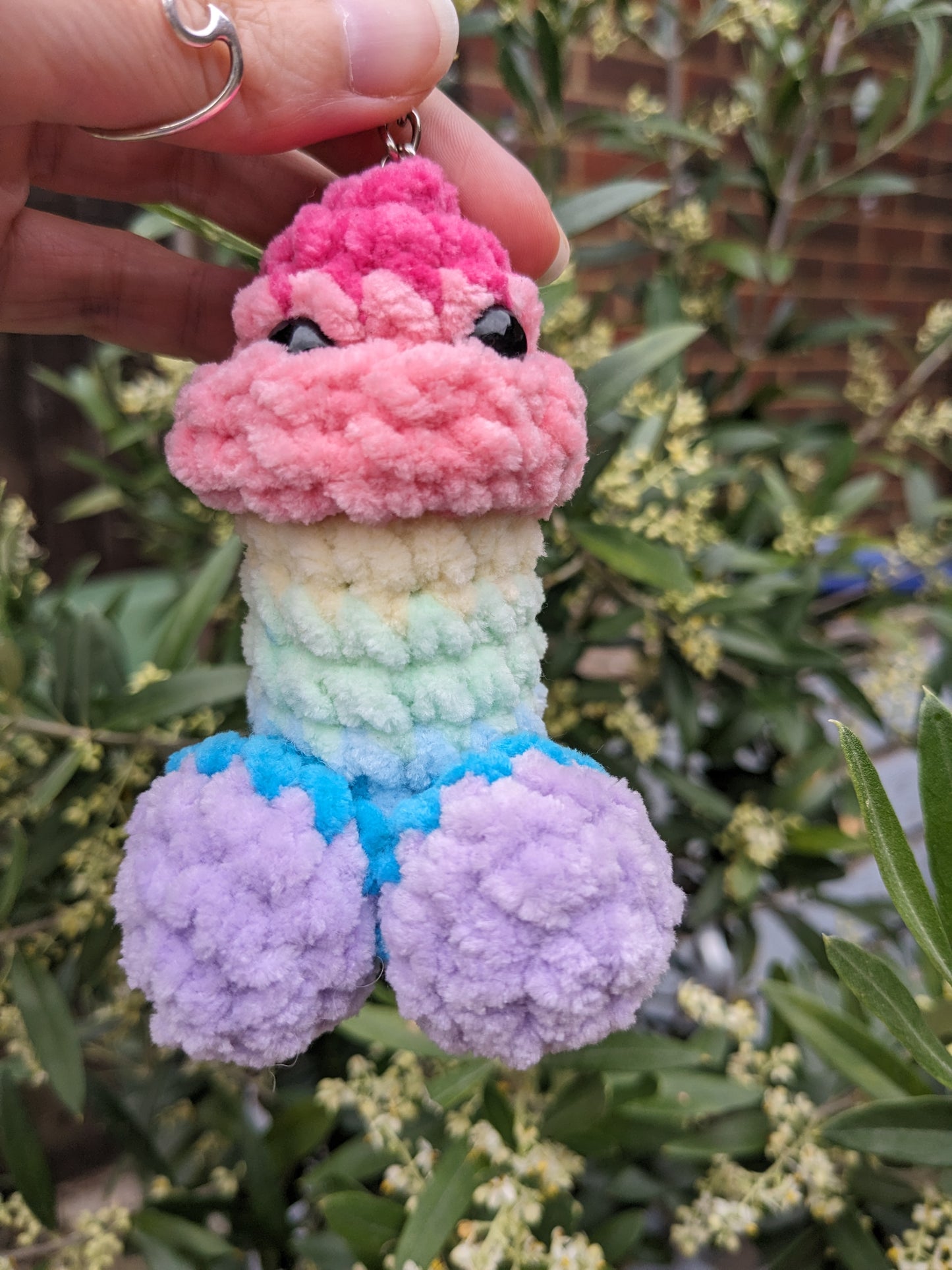 PDF Pattern: Peekaboo & Peekaboob Keyring PDF