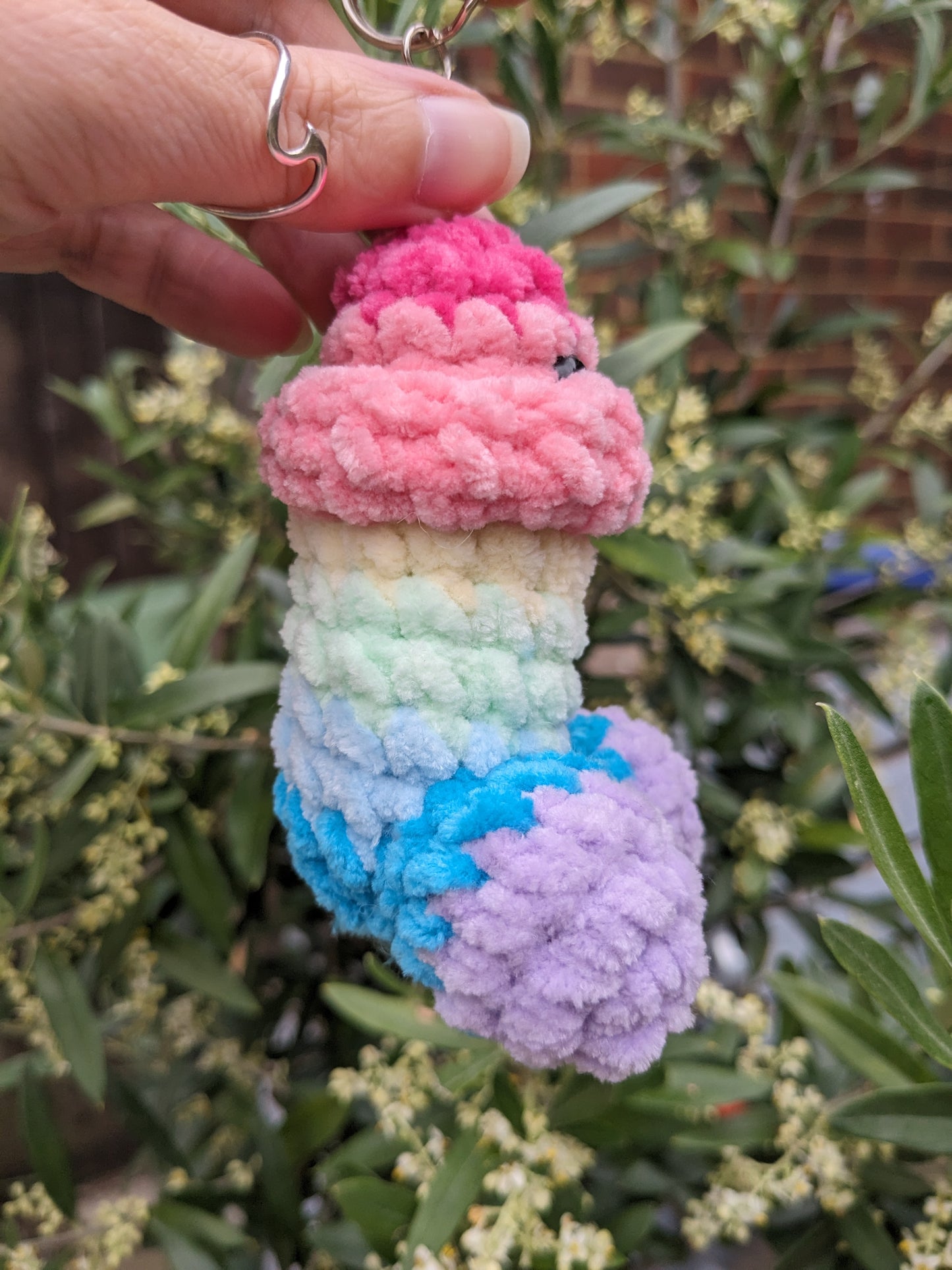 PDF Pattern: Peekaboo & Peekaboob Keyring PDF