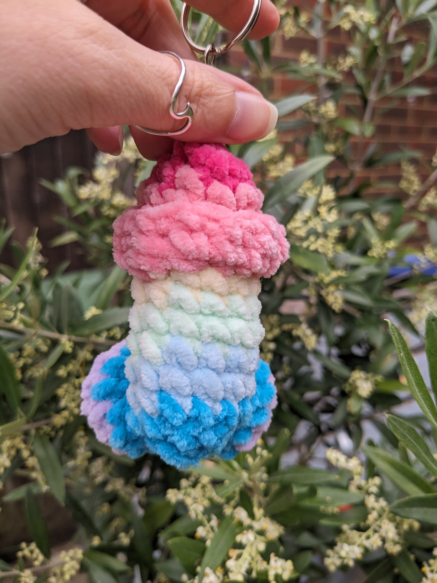 PDF Pattern: Peekaboo & Peekaboob Keyring PDF