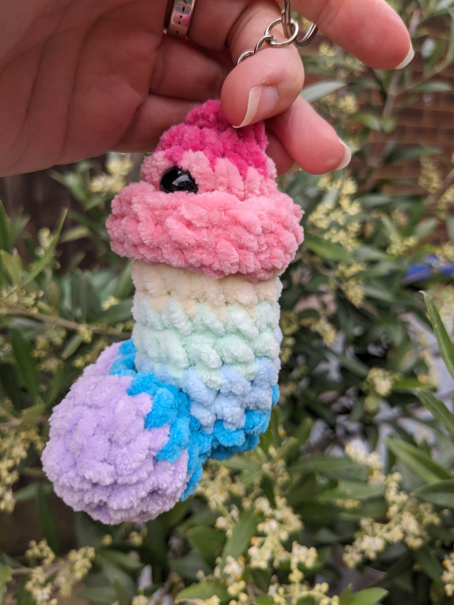 PDF Pattern: Peekaboo & Peekaboob Keyring PDF