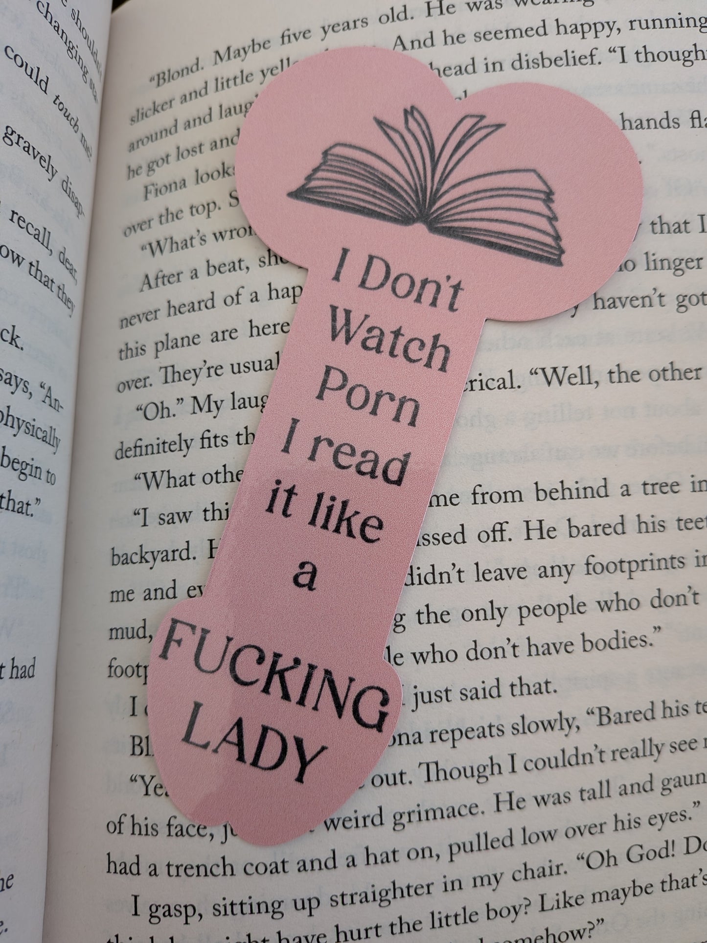 Rude penis shaped bookmarks