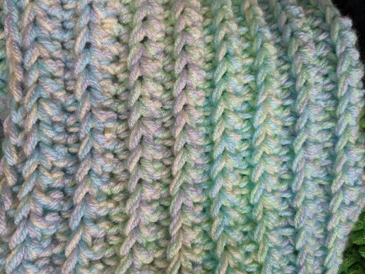 PDF Pattern: chunky Blanket - Beginner friendly  - PDF Crochet Pattern