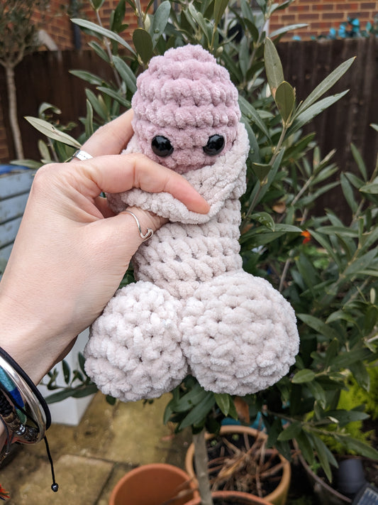 Peekaboo Willy, Handmade Crochet Item