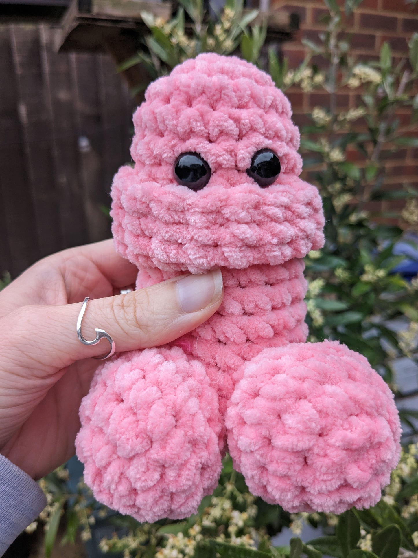 Peekaboo Willy, Handmade Crochet Item