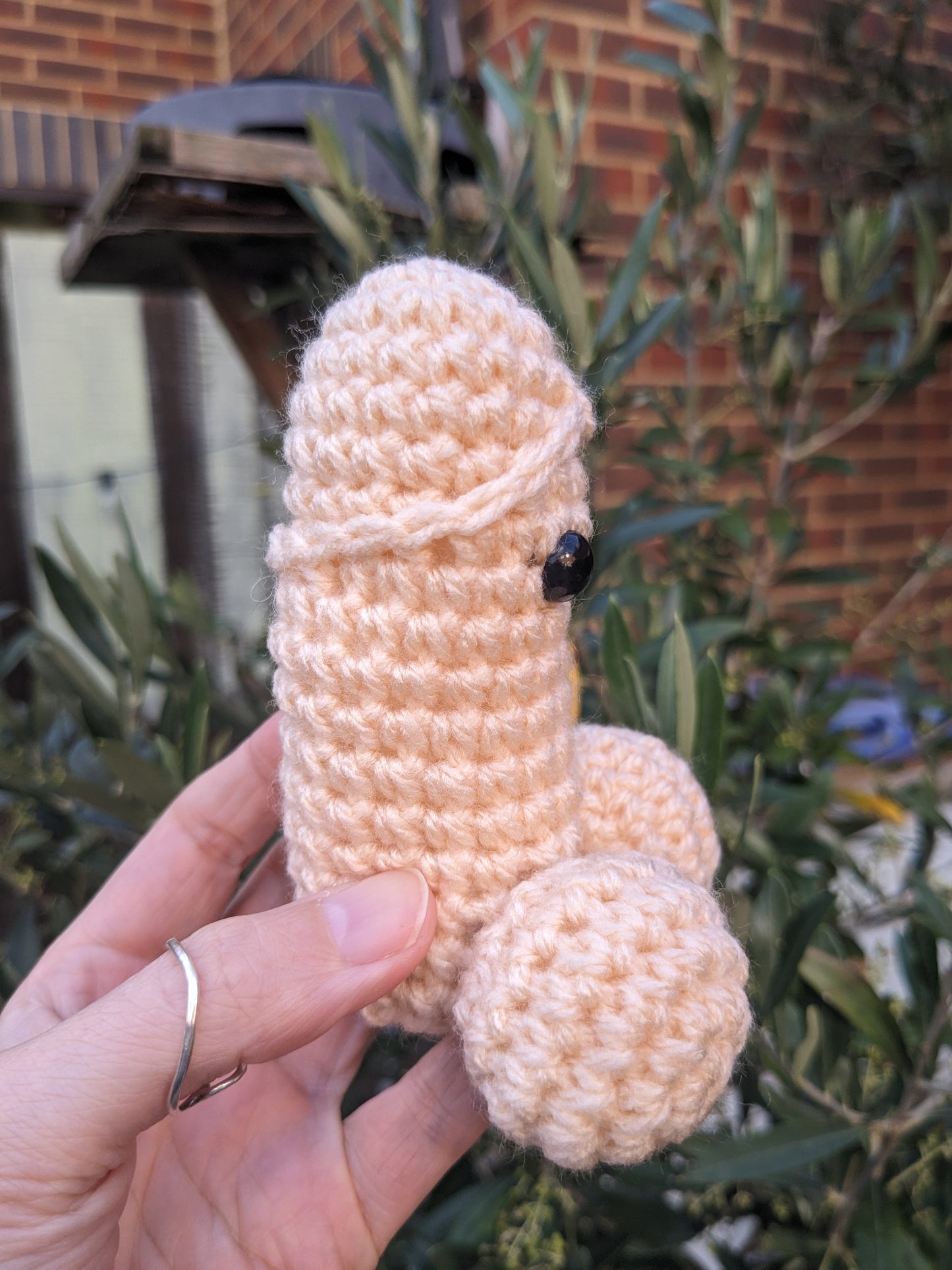 Crochet Willy - Peach Wilson