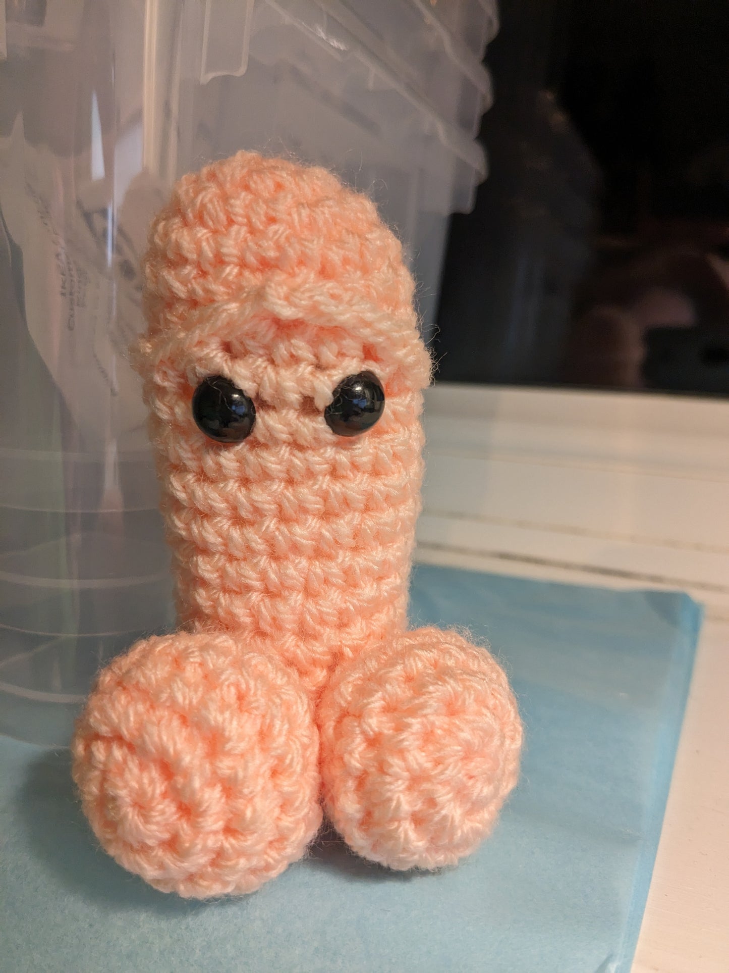 Crochet Willy - Peach Wilson