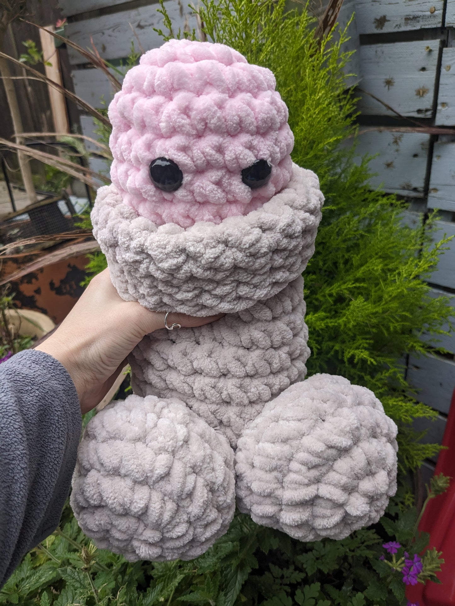 Large Wilson willy - crochet item