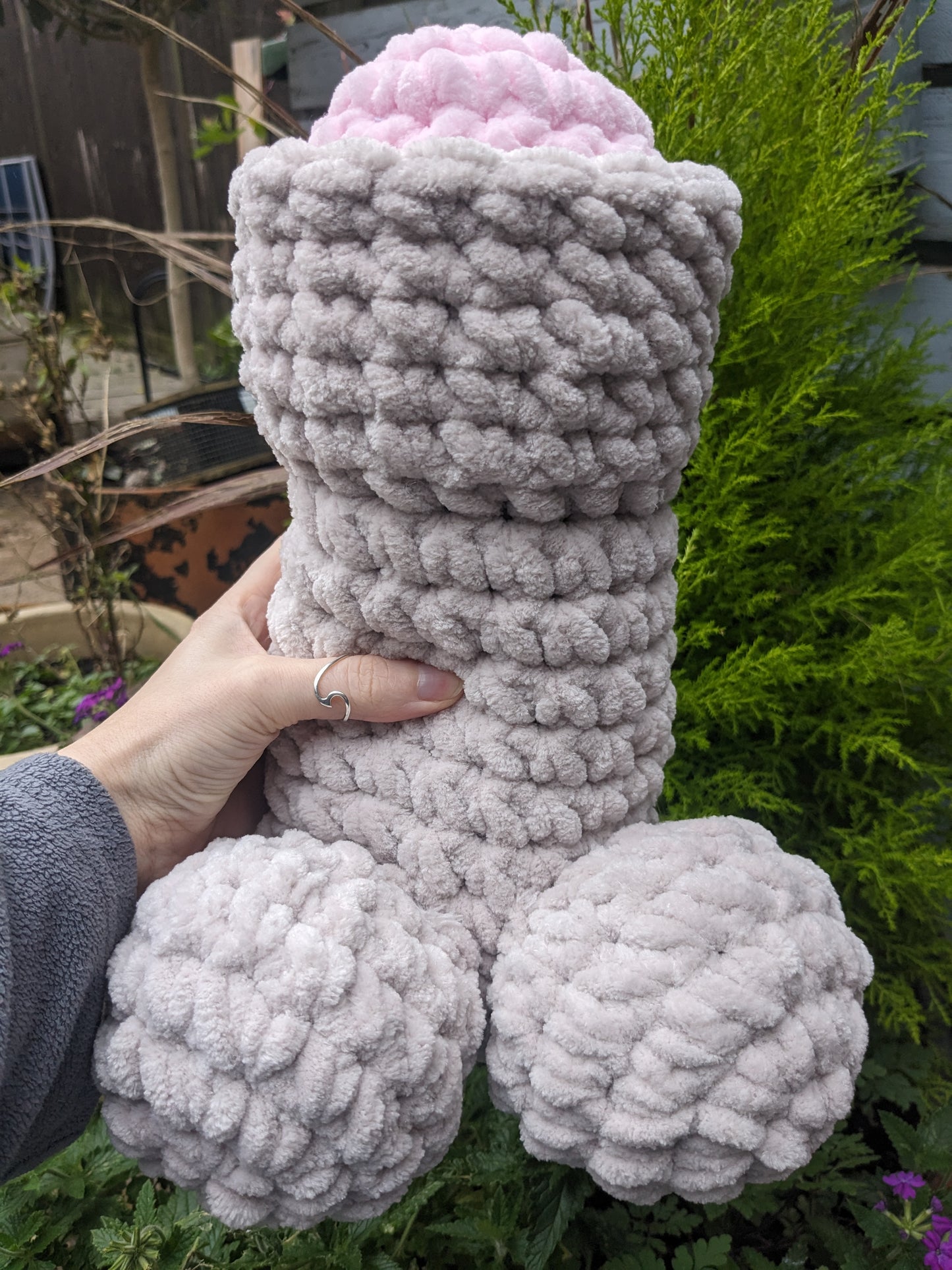 Large Wilson willy - crochet item