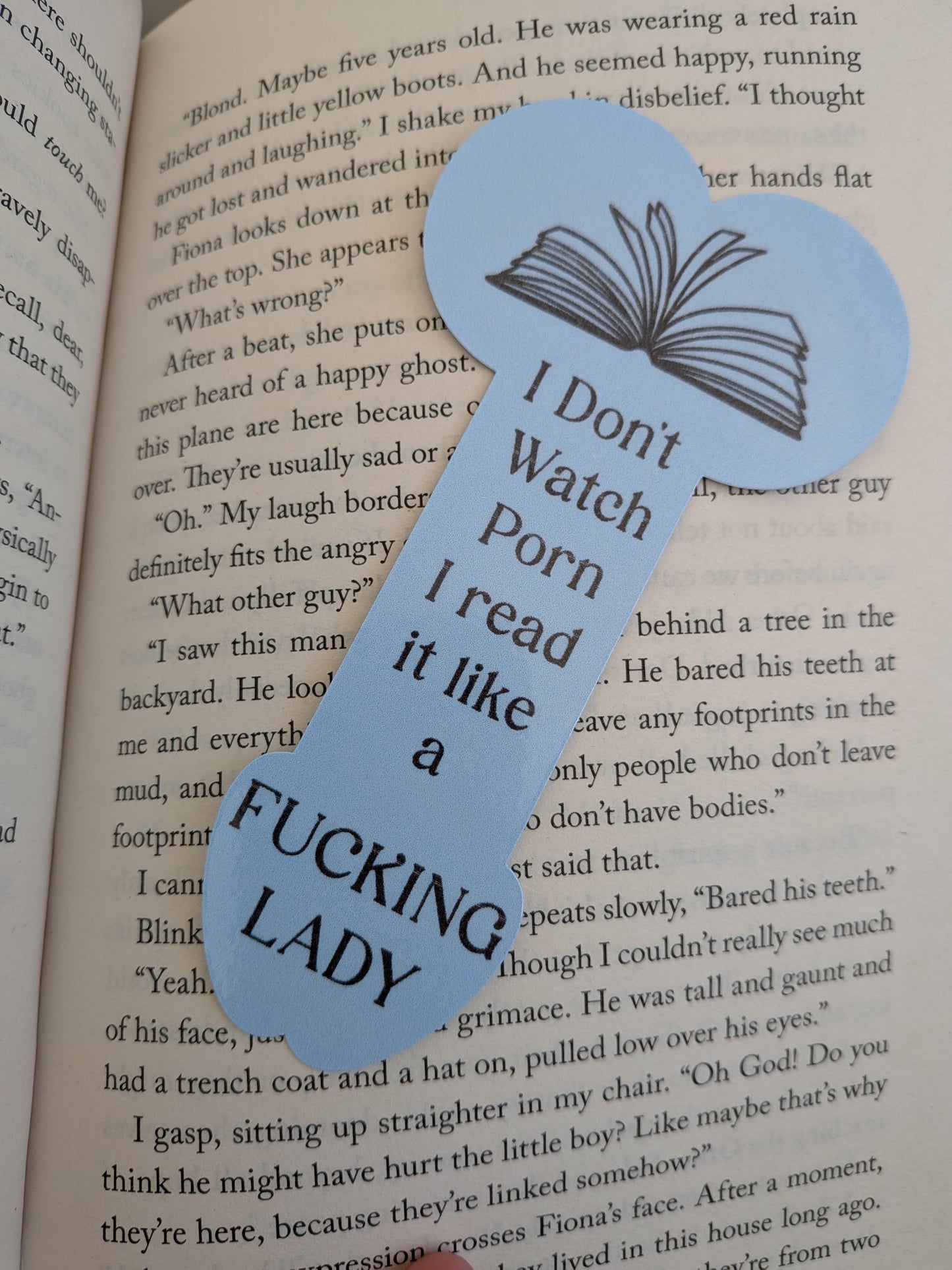 Rude penis shaped bookmarks