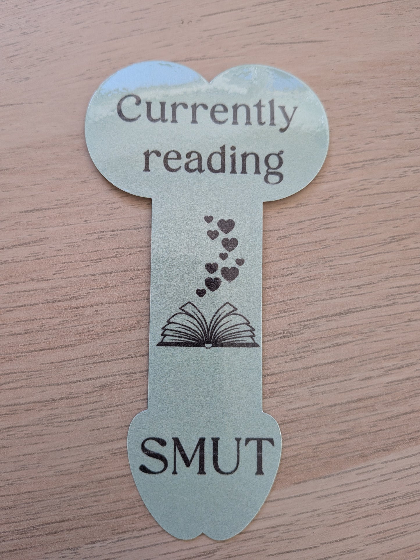 Rude penis shaped bookmarks