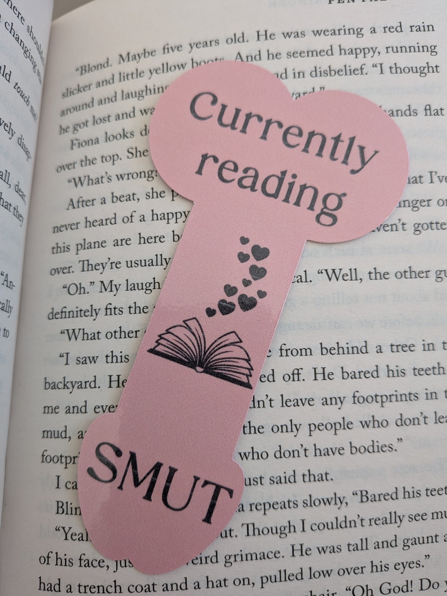 Rude penis shaped bookmarks