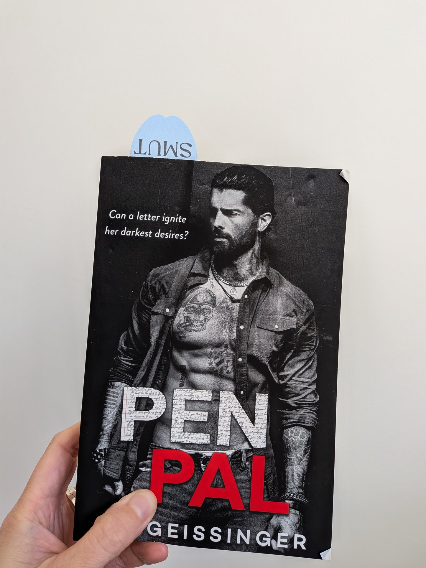 Rude penis shaped bookmarks